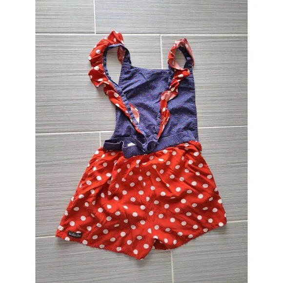 Matilda Jane Brilliant Daydream Most Magical Day Romper Ruffled Gingham Girls 14 - Picture 6 of 8